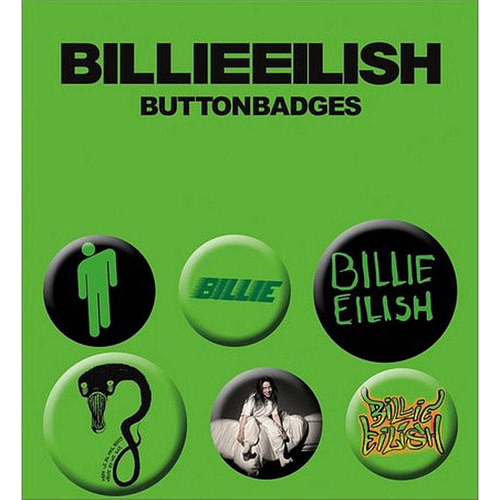 BILLIE EILISH ビリーアイリッシュ - Mix / バッジ - PGS